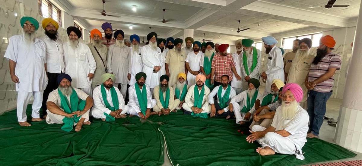 Bharti Kisan Union elected Rupinder Singh as president in Basi Pathana block election of Rajewal